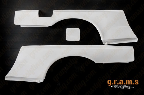 Gtr style rear fenders 50mm - rear, +50mm
