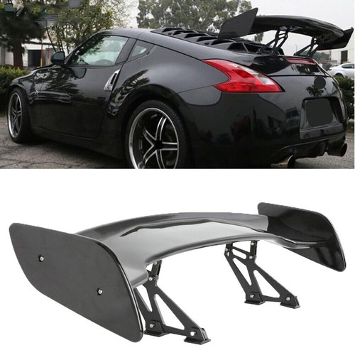 Matte black spoiler - matte, car