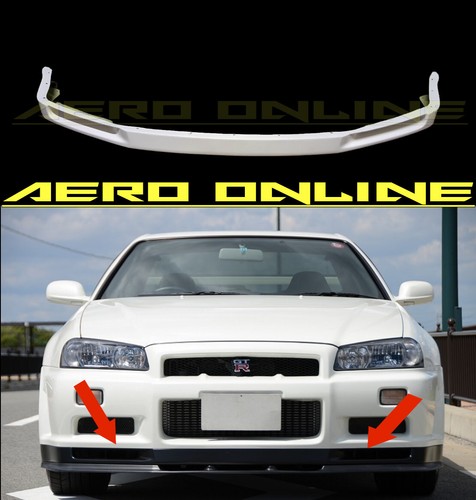 Oem style front bumper lip - oem,