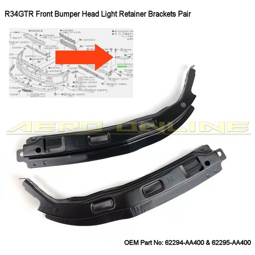 R34gtr headlight bumper - headlight,