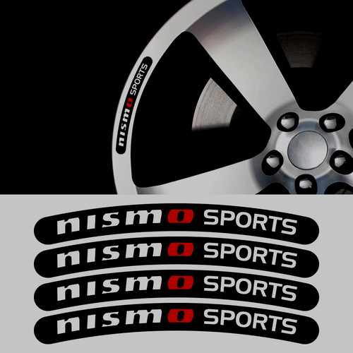 Black nismo wheel rim - 4,