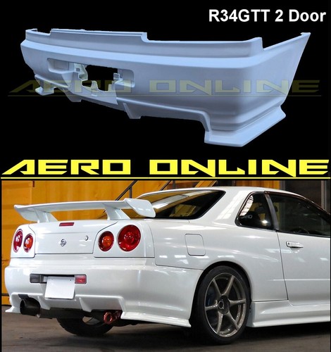 Gtr style rear bumper for - rear,