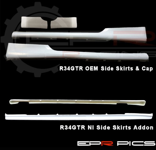 R34gtr side skirts ni - ni,